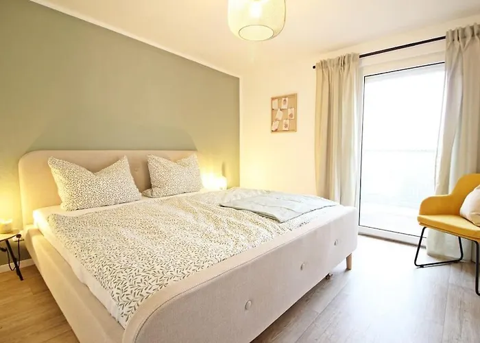 Blossfeld-Apartments Xl-Ferienwohnung Jena Zentrum, 2 Schlafzimmer, W-Lan, Waschtrockner, Inkl Kostenlosem Parkplatz